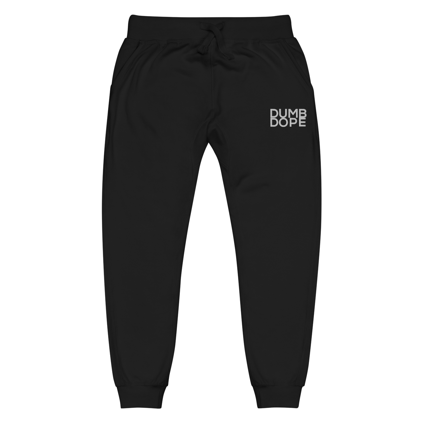 Dumb Dope fleece sweatpants