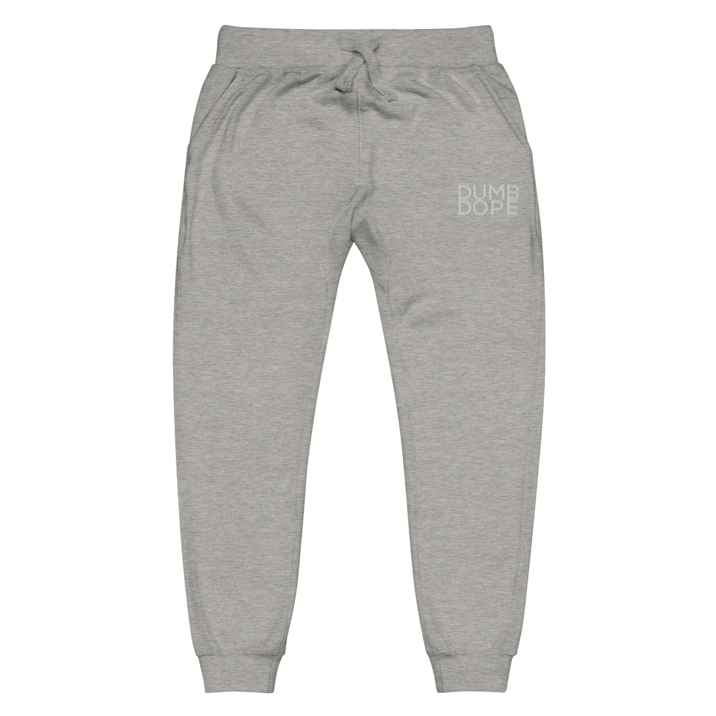 Dumb Dope fleece sweatpants