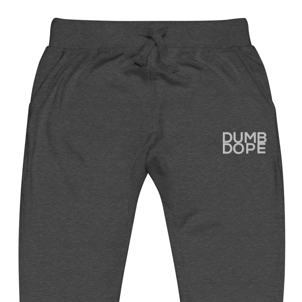 Dumb Dope fleece sweatpants