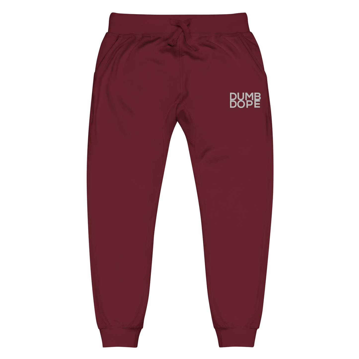 Dumb Dope fleece sweatpants