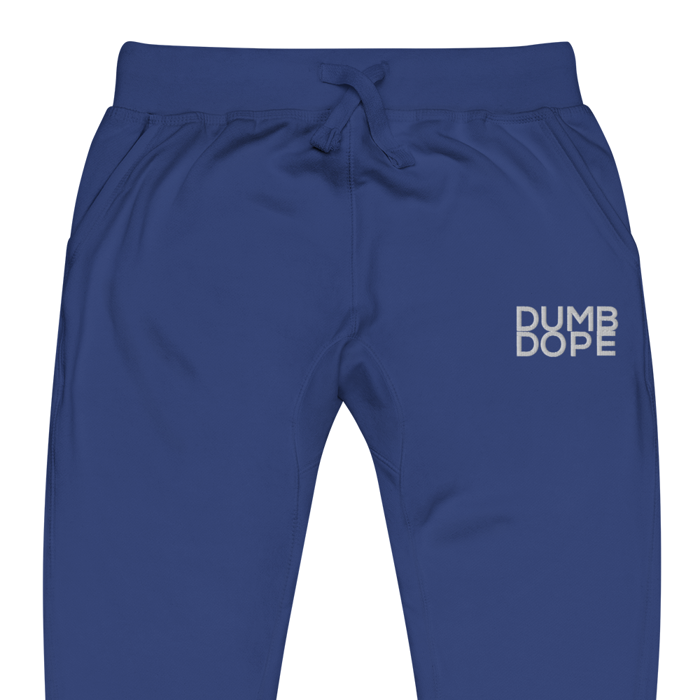 Dumb Dope fleece sweatpants