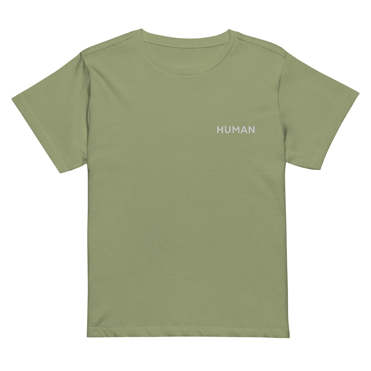 Women’s Human high-waisted t-shirt