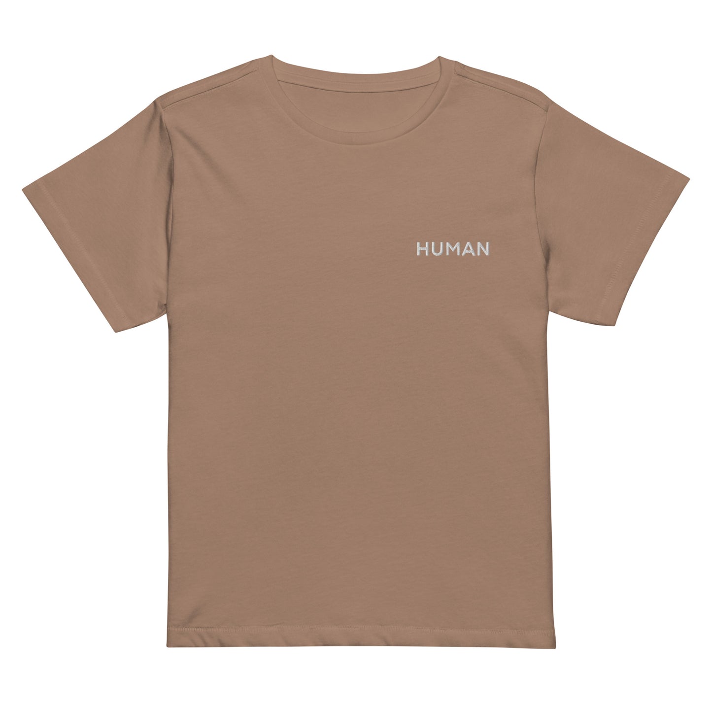 Women’s Human high-waisted t-shirt