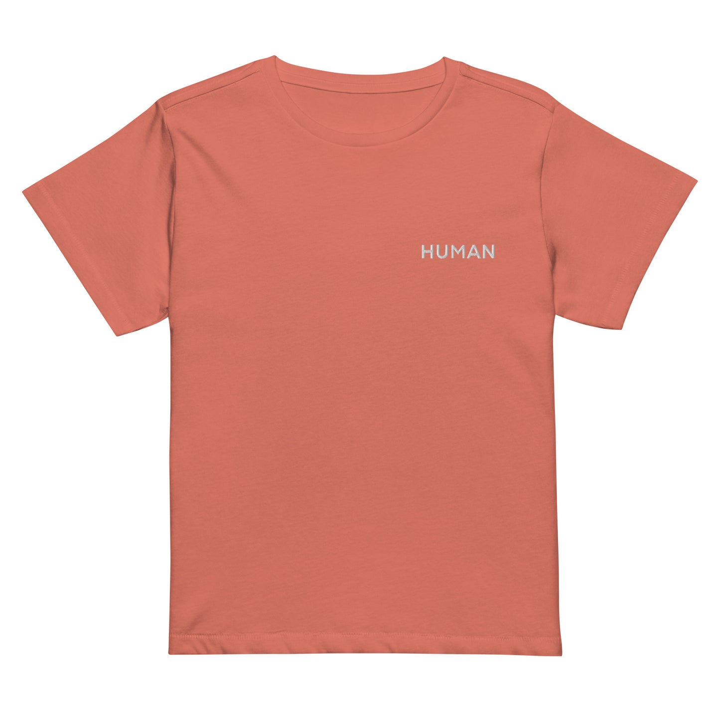 Women’s Human high-waisted t-shirt