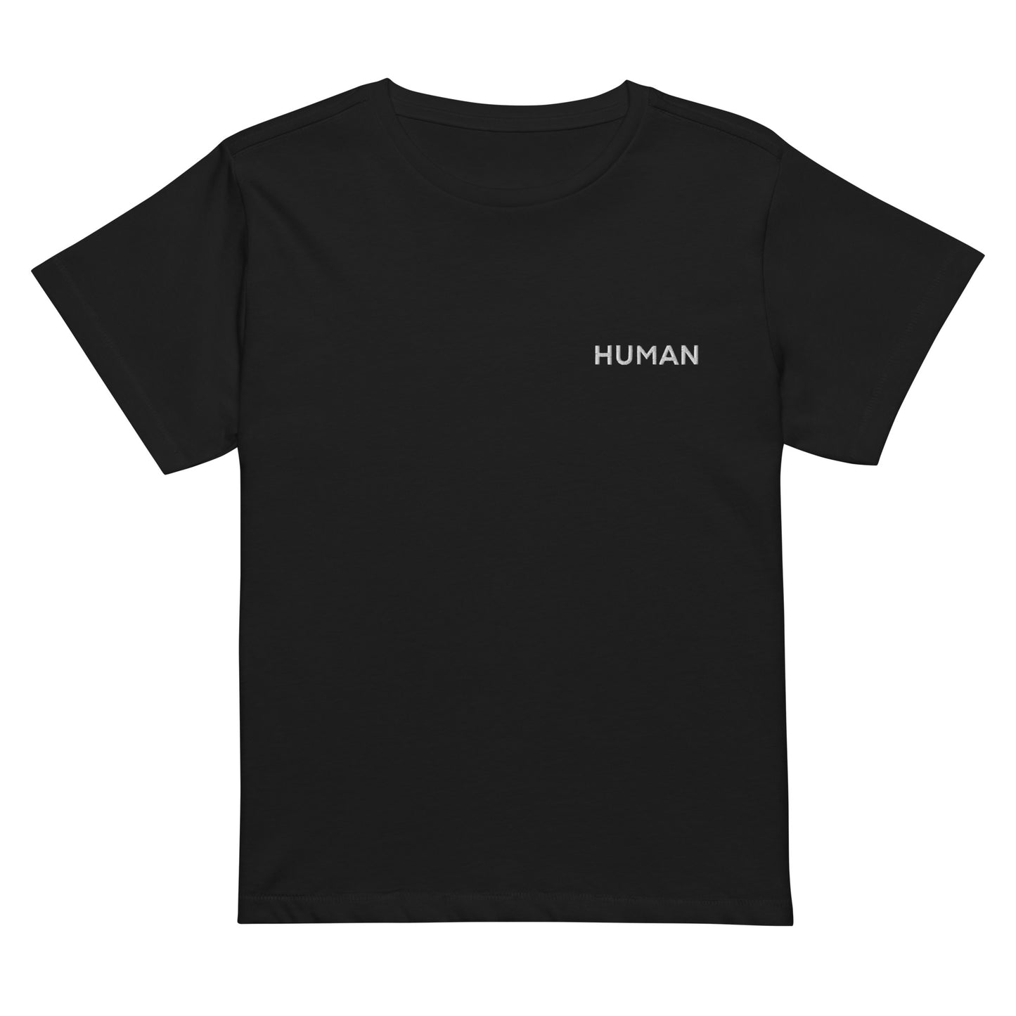 Women’s Human high-waisted t-shirt